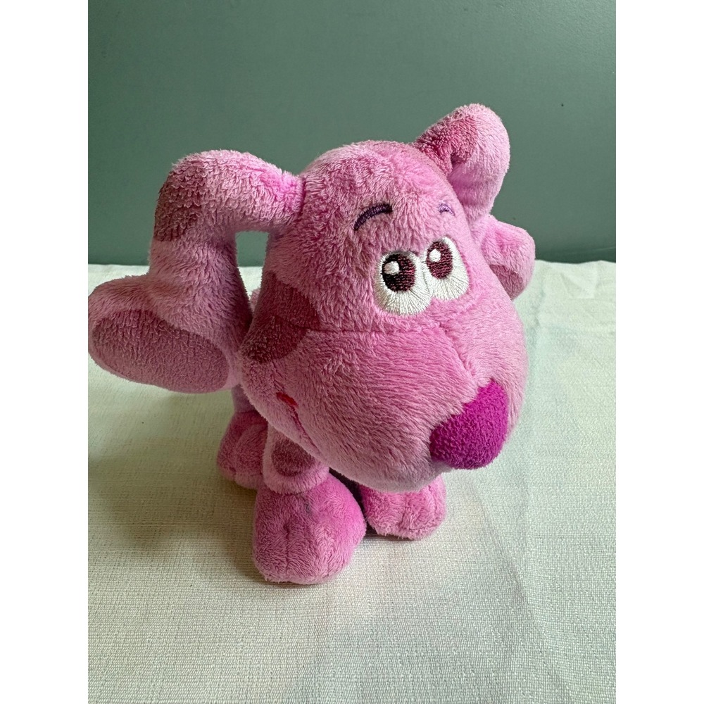 Blues Clues Magenta Pink Dog Plush Stuffed Animal Standing Toy